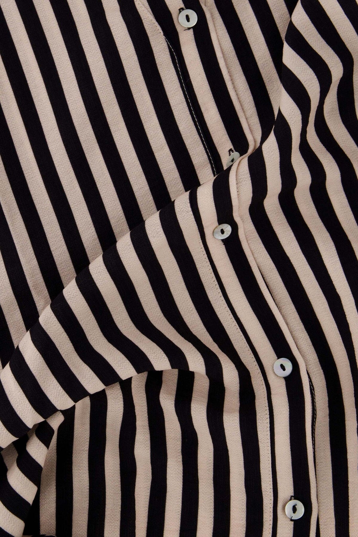 Zusss | Blouse streep zwart