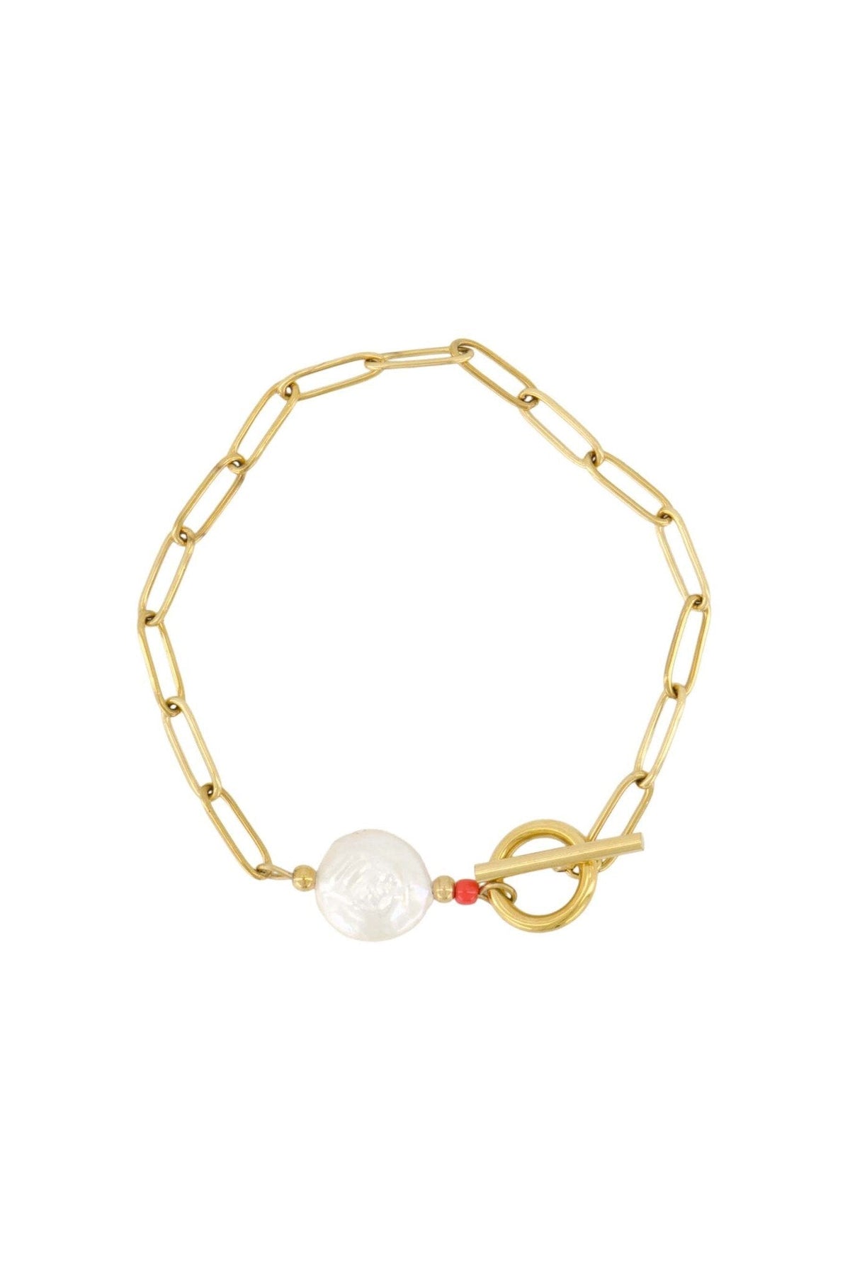 Zusss | Armband schakel goud