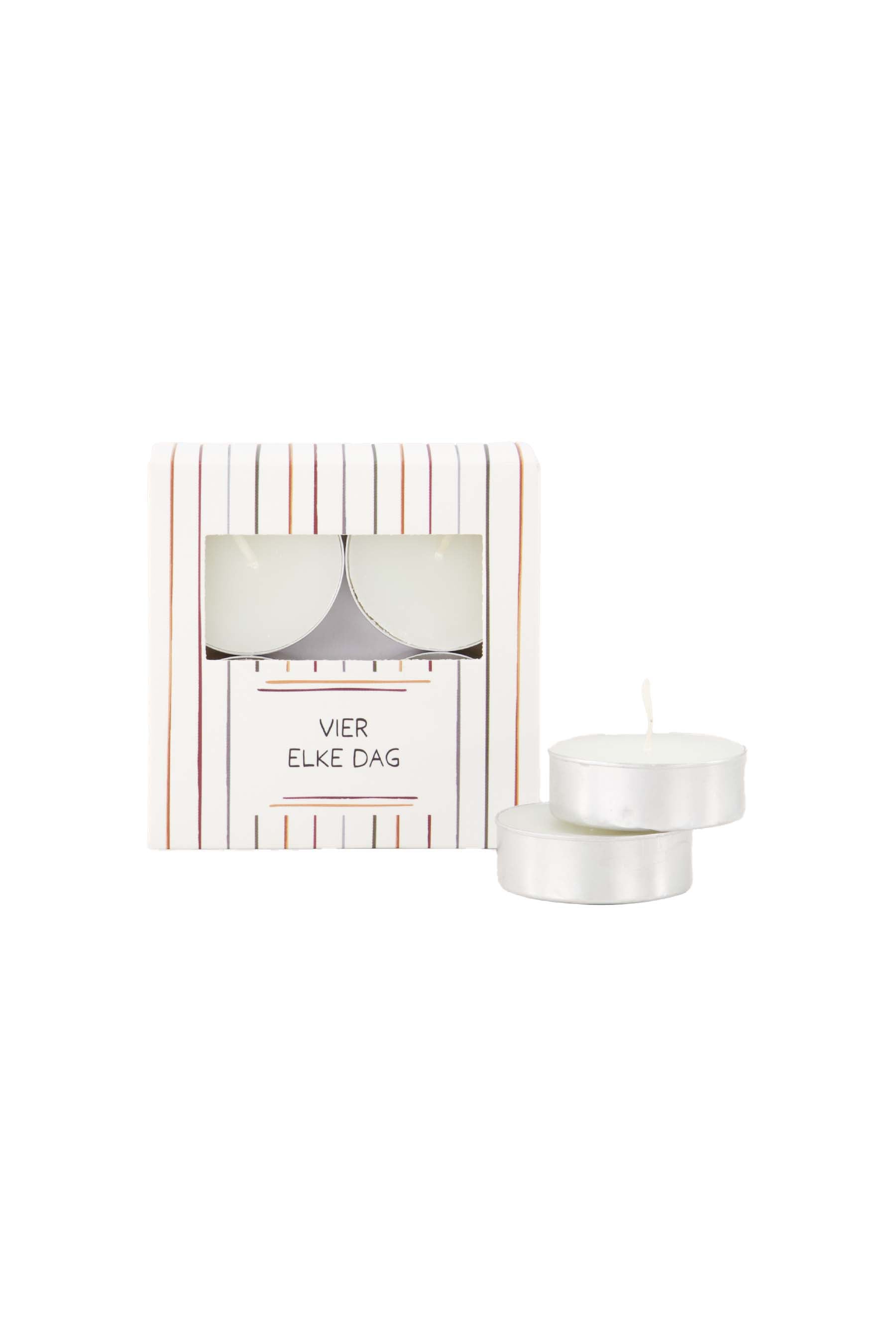 Zusss | Tealights in box celebrate every day multicolor