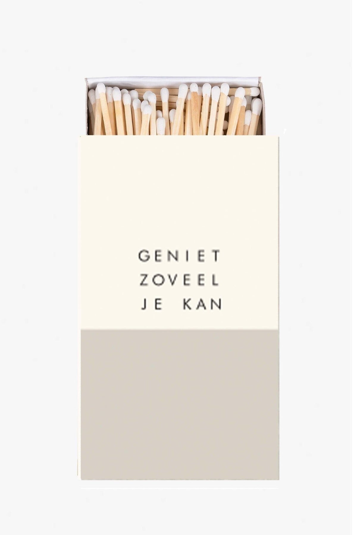 Zusss | Lucifers geniet wit/zand
