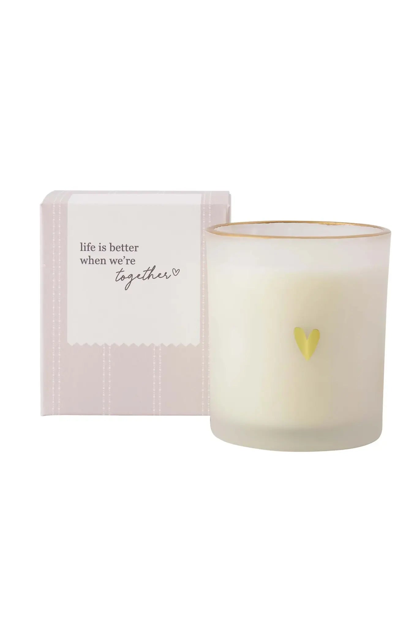 Zusss | Geurkaars glas in doosje life is better