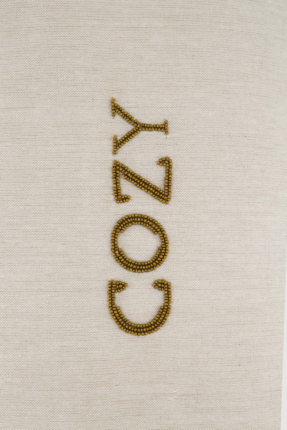 Zusss | Cushion cozy 30x50cm creme