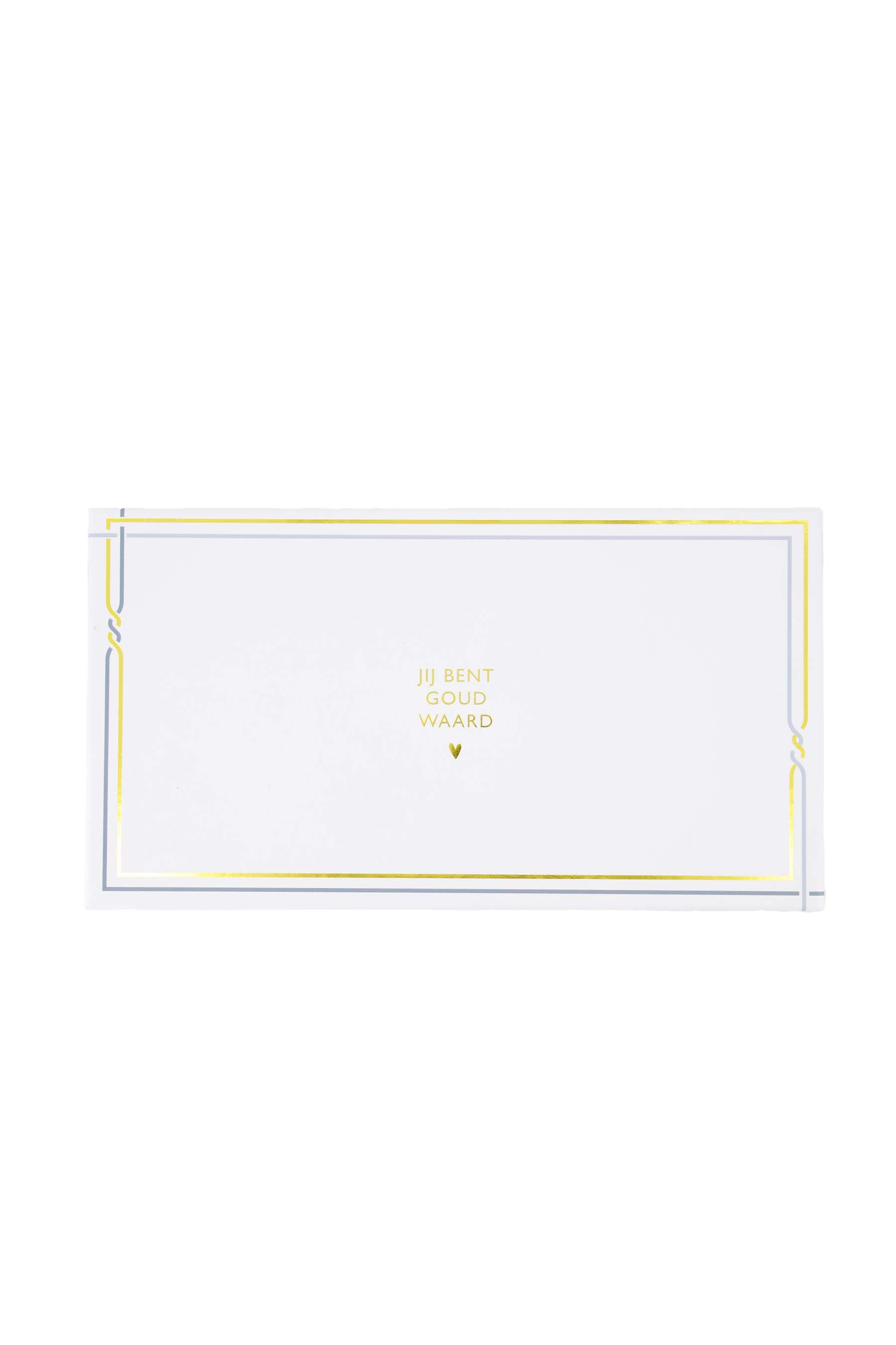 Zusss | Giftset jij bent goud waard white / gold / blue
