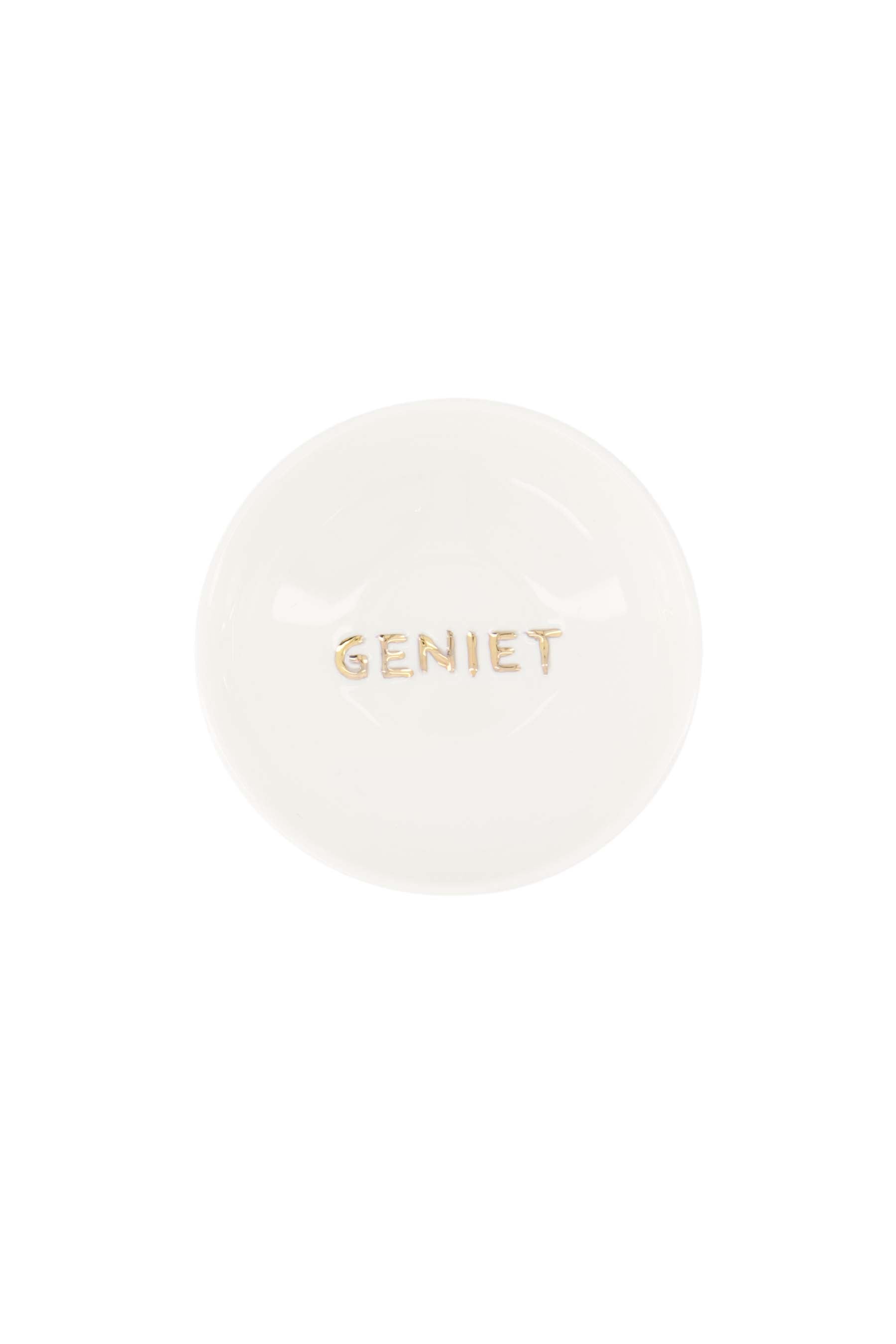 Zusss | Dip dish geniet white / gold