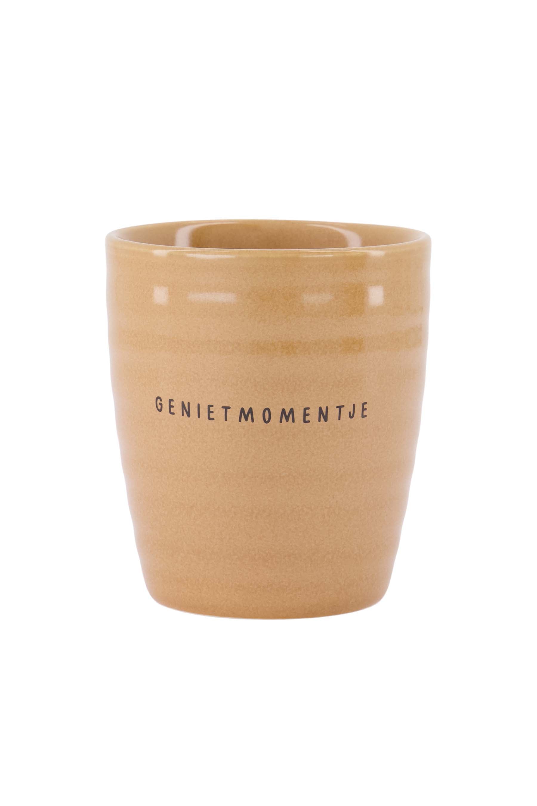 Zusss | Coffee mug genietmomentje camel