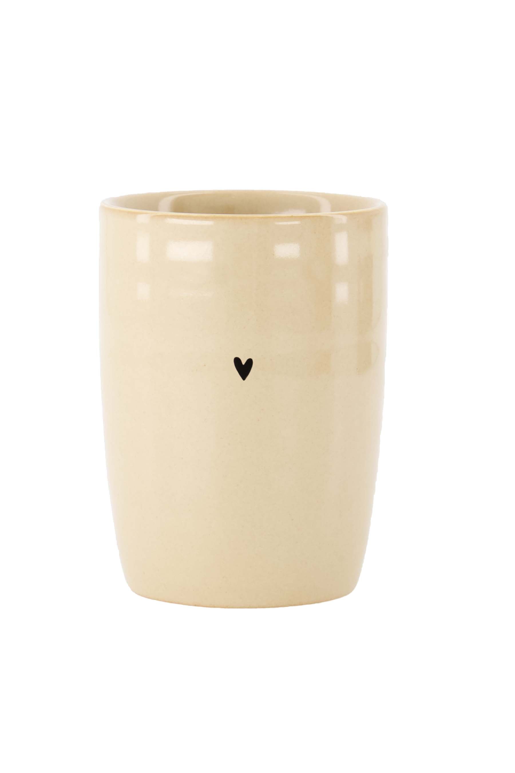 Zusss | Koffiemok heart sand