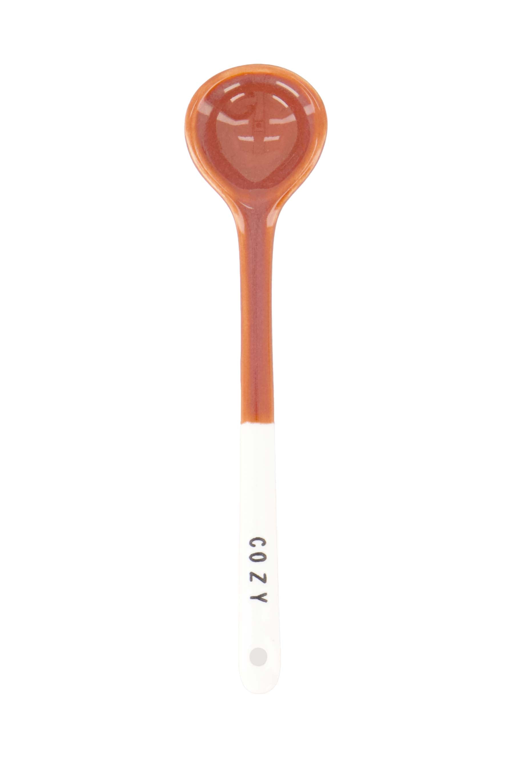 Zusss | Teaspoon cozy white / dark red