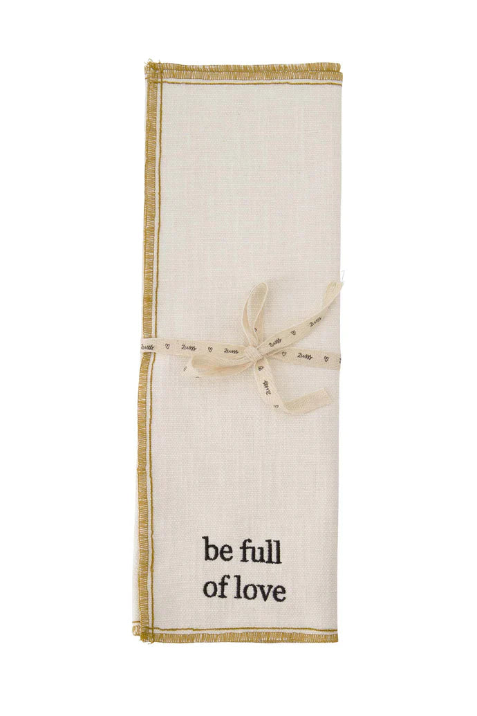 Zusss | Placemats be full of love set van 2