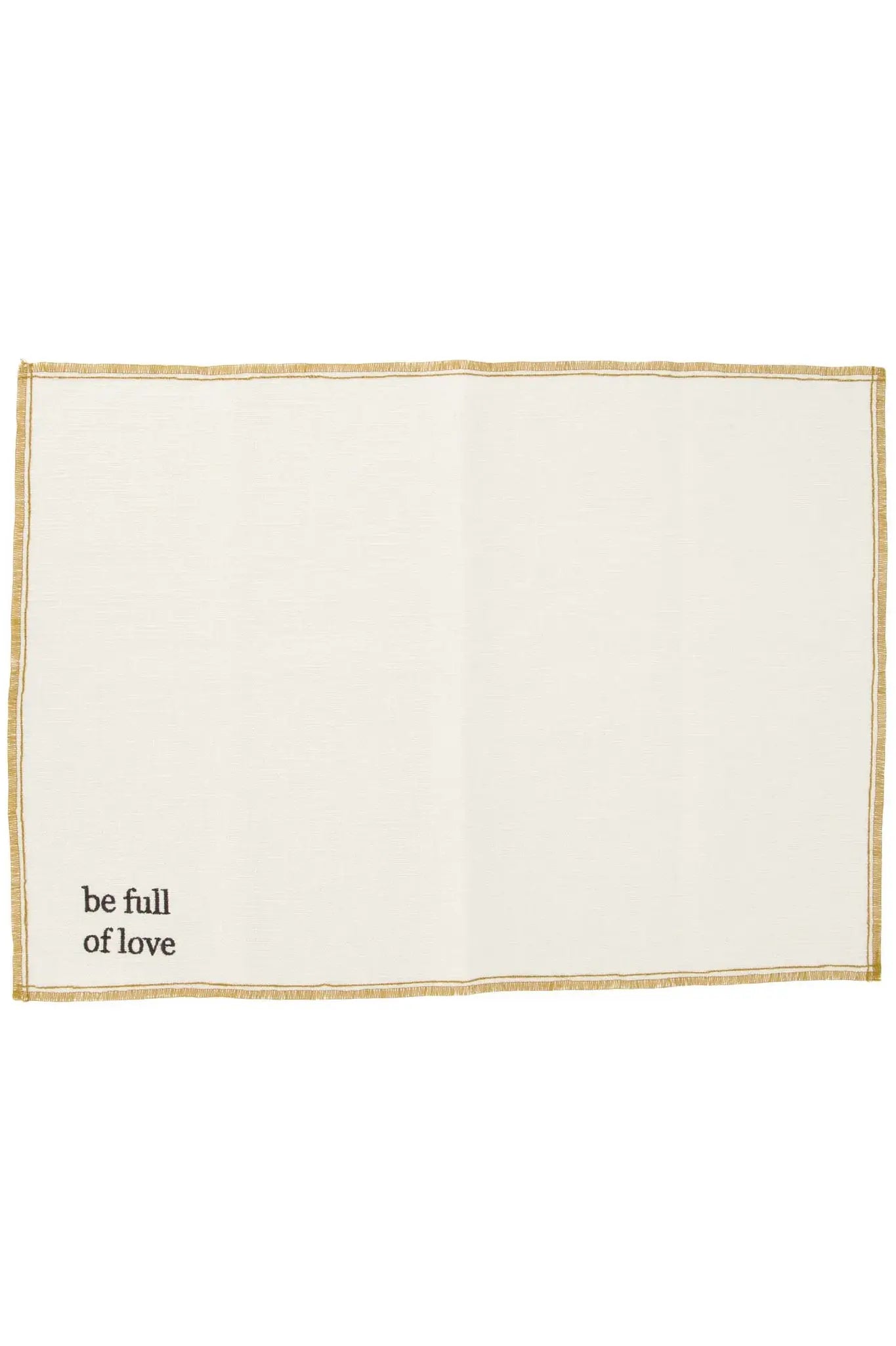 Zusss | Placemats be full of love set van 2