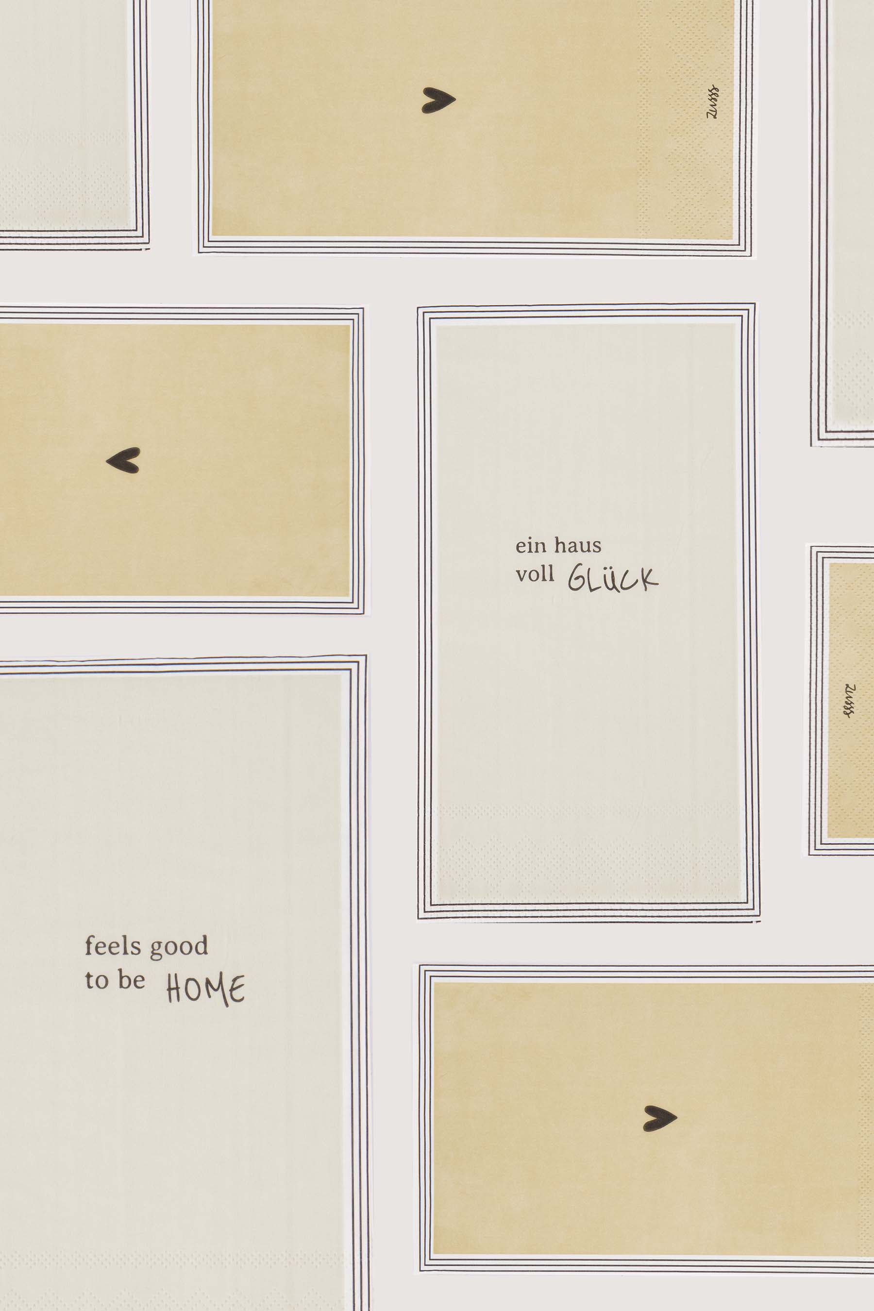 Zusss | Napkins rectangle feels good sand
