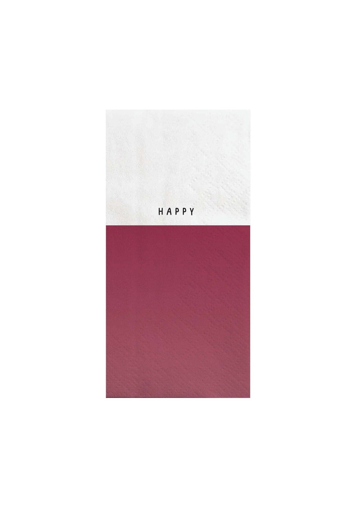 Zusss | Servetten happy roze/wit