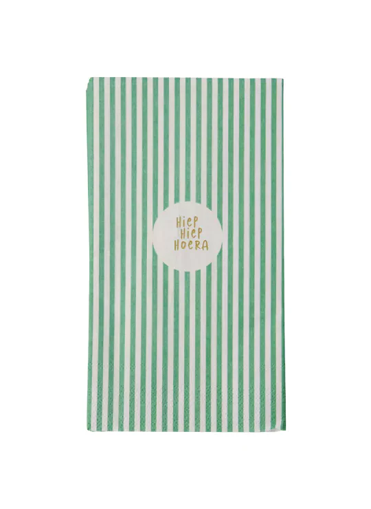 Zusss | Servetten Hiep hiep hoera 11x20cm