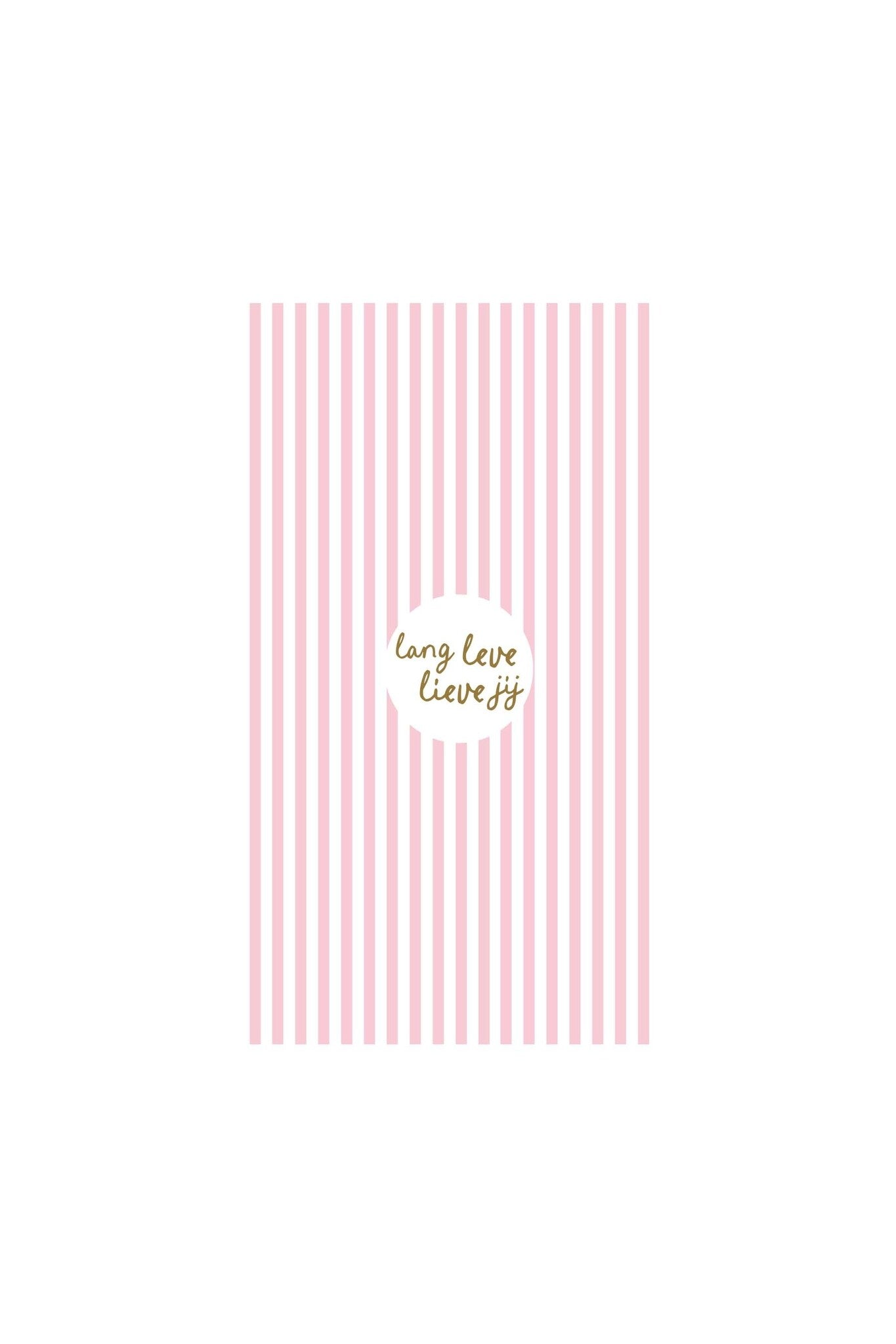 Zusss | Servetten Lang leve 11x20cm