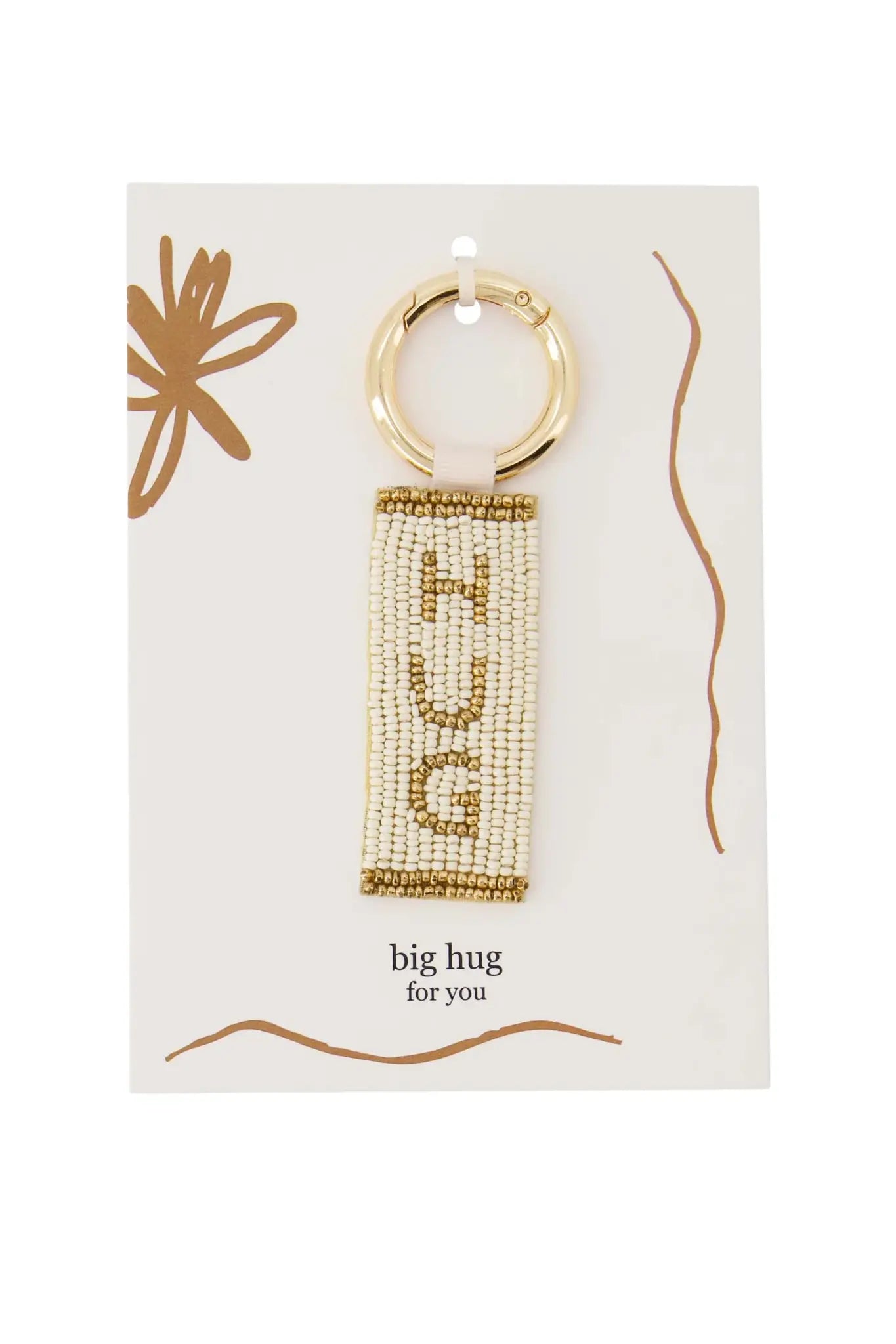 Zusss | Ansichtkaart sleutelhanger hug