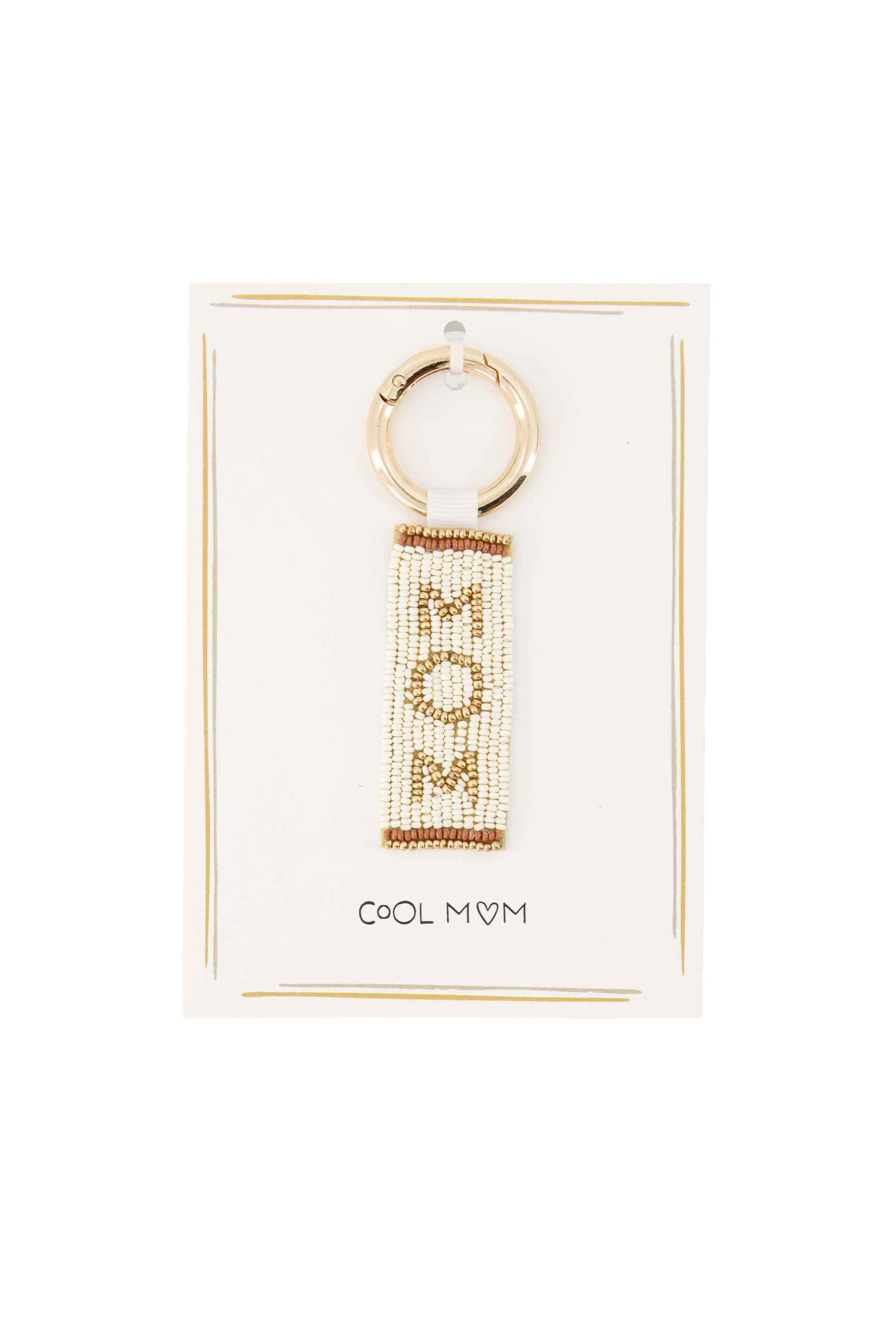 Zusss | Postcard keychain cool mom multicolor