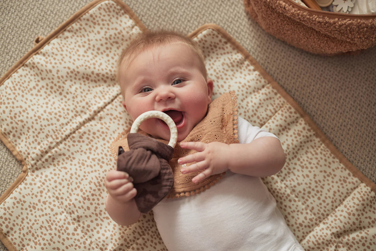 Jollein | Verschoningsmatje bouclé biscuit