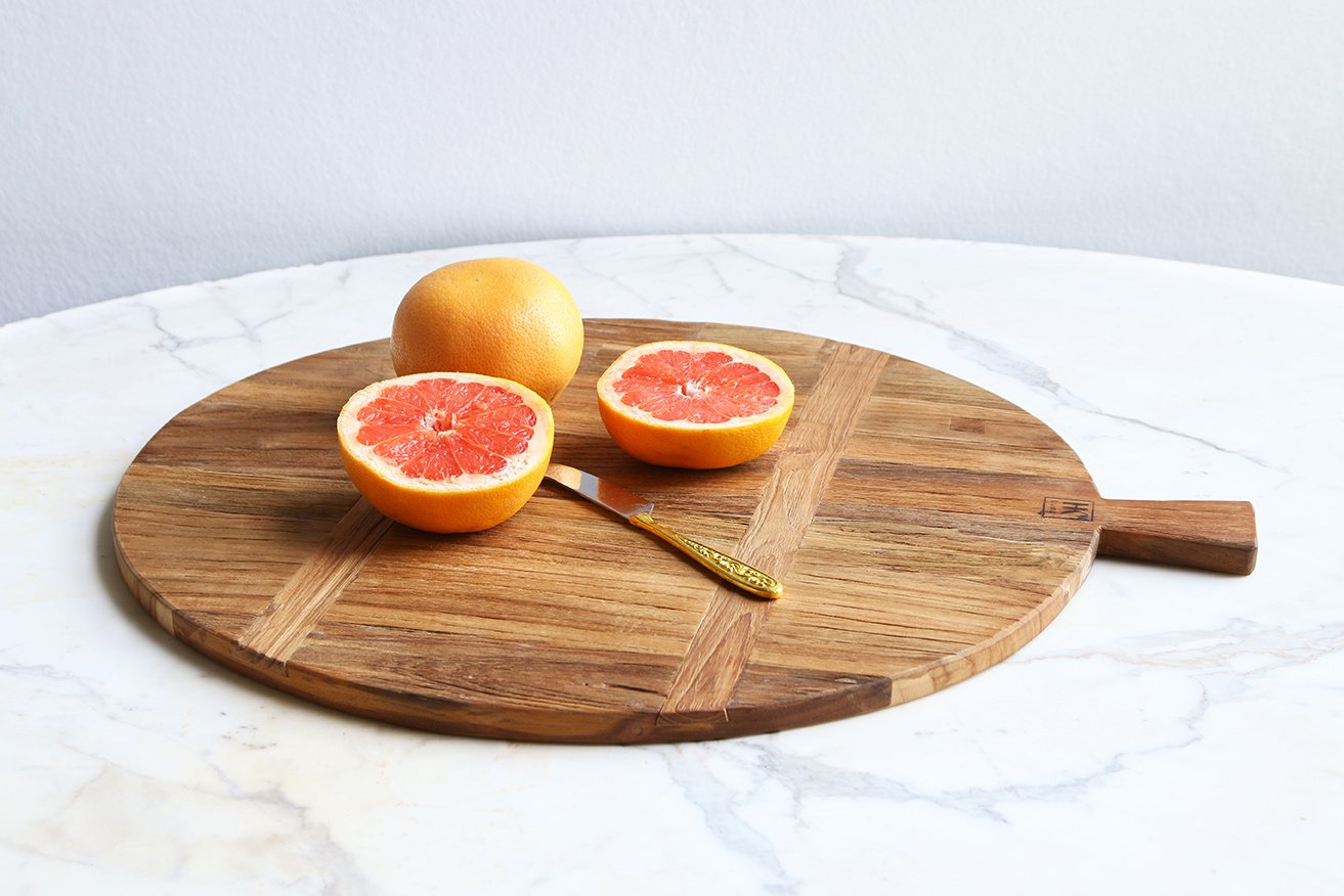 HK Living | Broodplank teak large