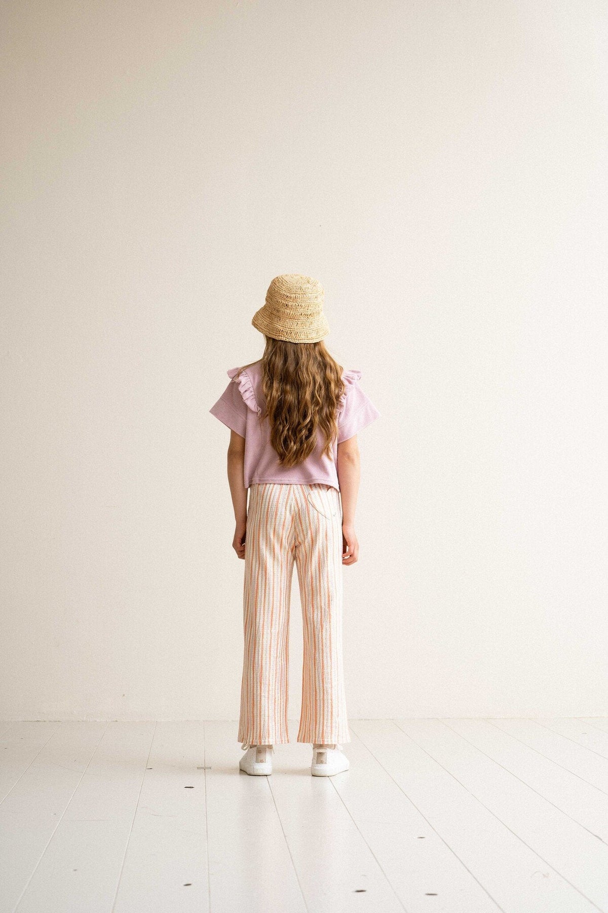 House of Jamie | Top ruffled rose lilac