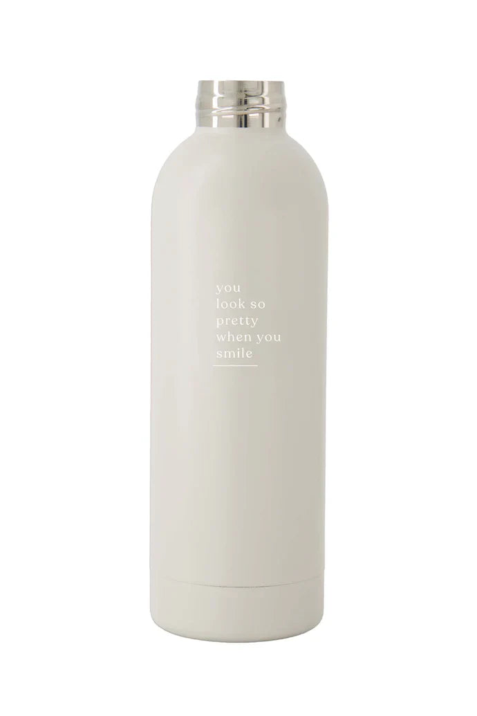 Zusss | Thermosfles pretty smile zand
