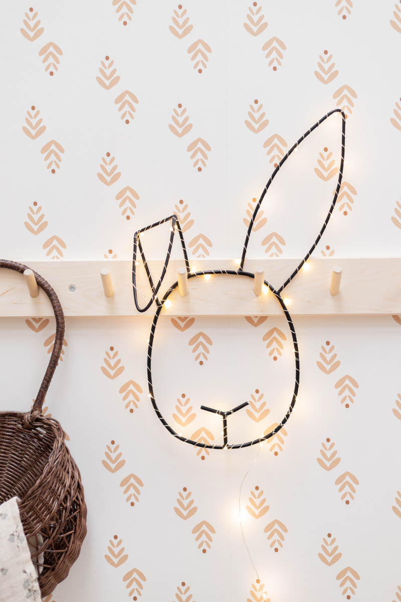 Bibelotte | Behang Cappuccino roze