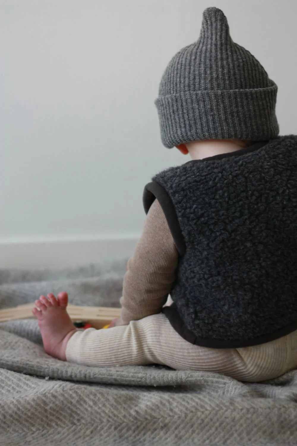 Alwero | Bodywarmer Alpen jr. antraciet