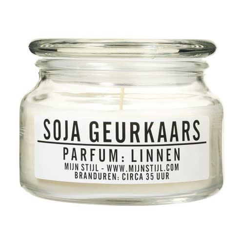 Mijn Stijl | Geurkaars Soja Linnen