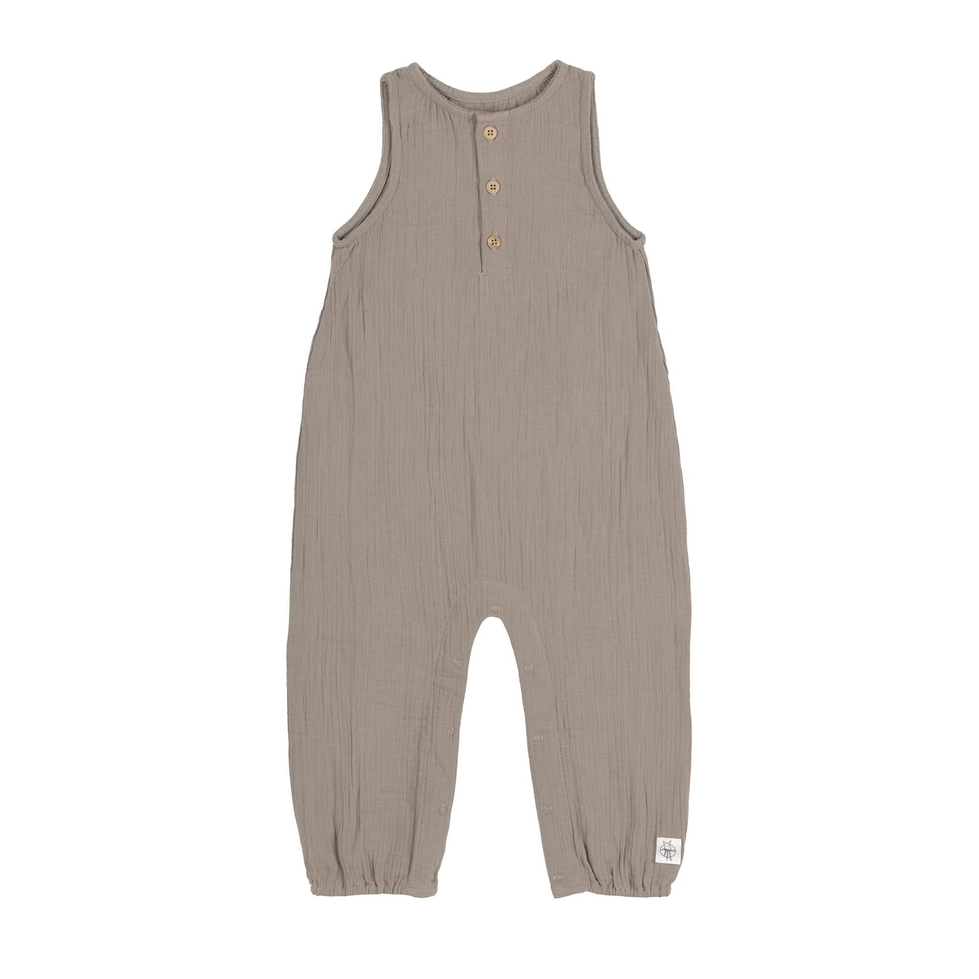 Lässig | Muslin jumper taupe