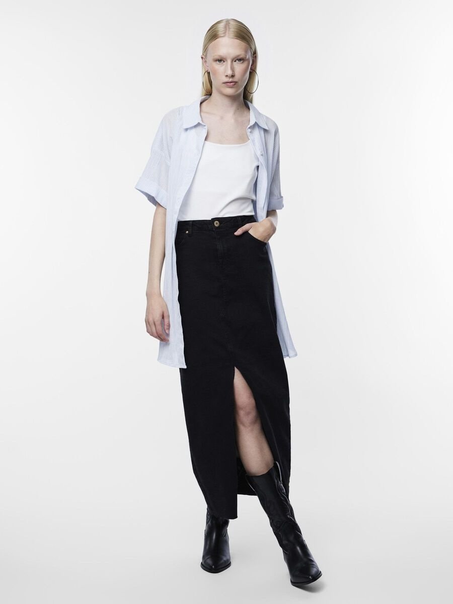 Pieces | Rok Jessie donker denim NOOS