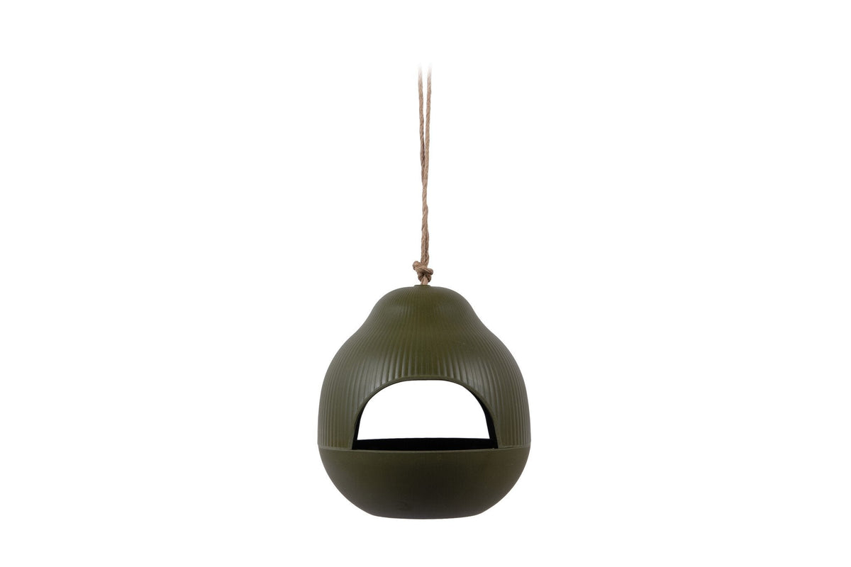 Present Time | Vogel voederbak Capullo luxe groen