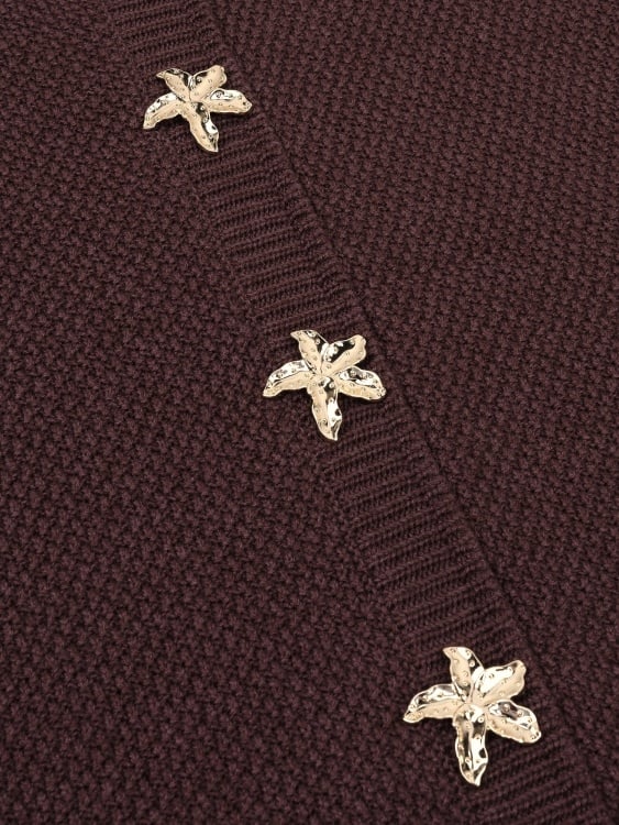 Ydence | Top Mona knitted brown