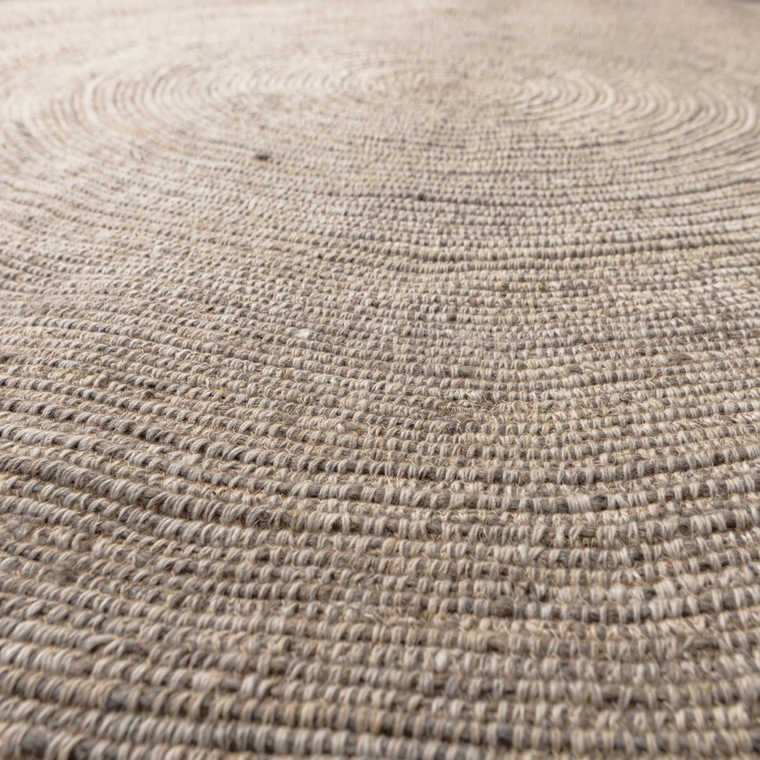 Woood | Vloerkleed rond Utopia naturel