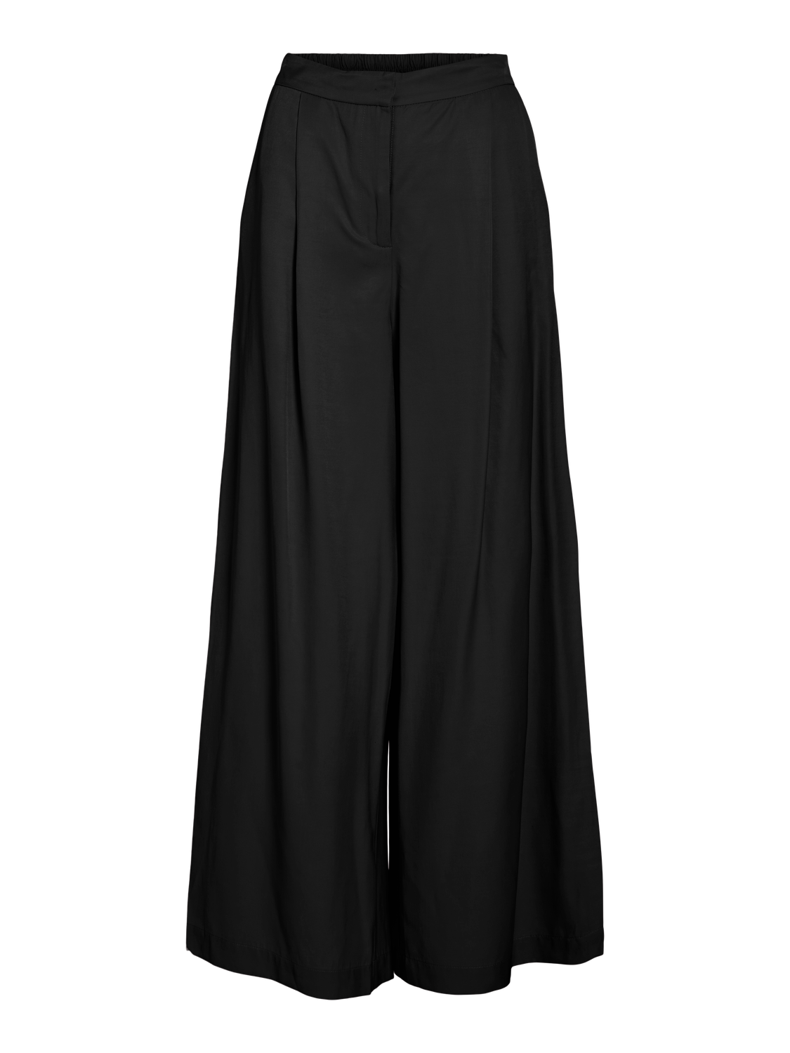 Vila | Broek Gry wide zwart