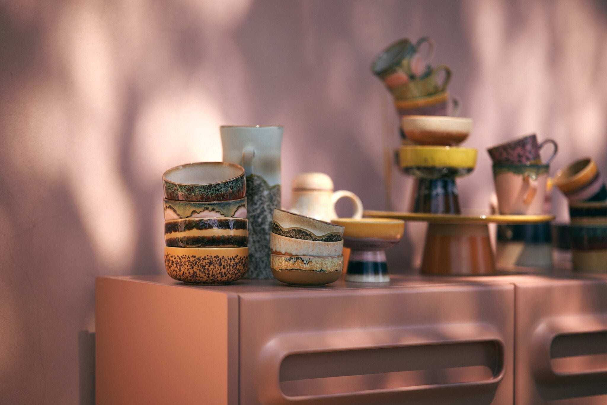 HK Living | 70's servies dessertkom Gem