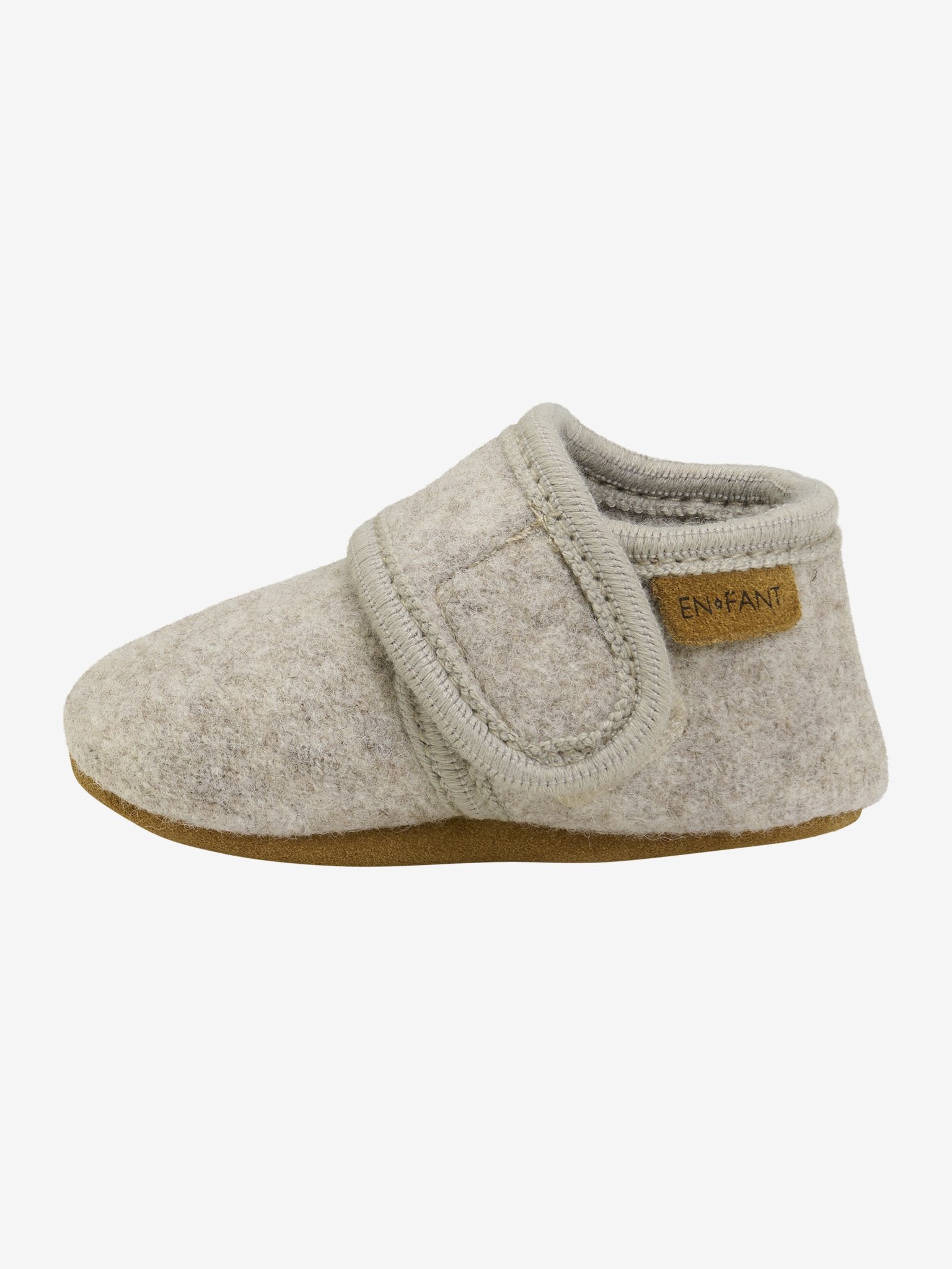 Enfant | Sloffen wol sand melange