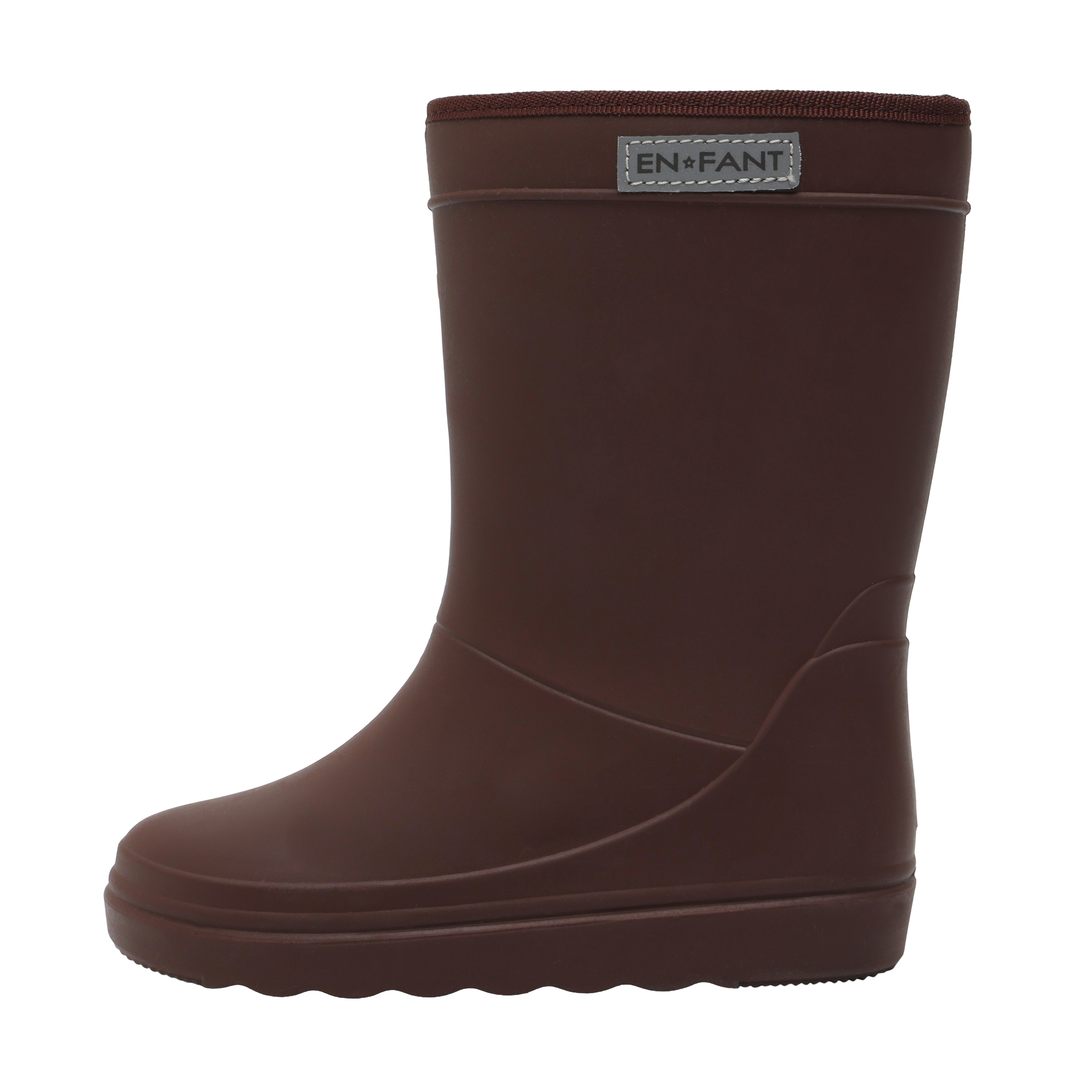 Enfant | Thermo Boots Solid Coffee Bean