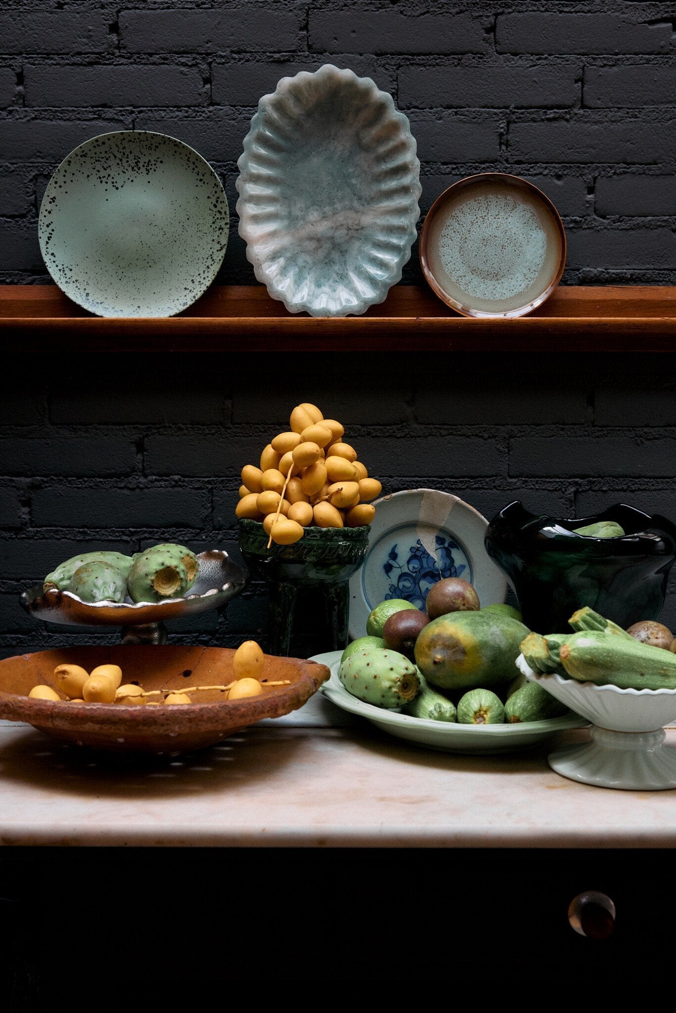 HK Living | 70's servies side plate Fleck