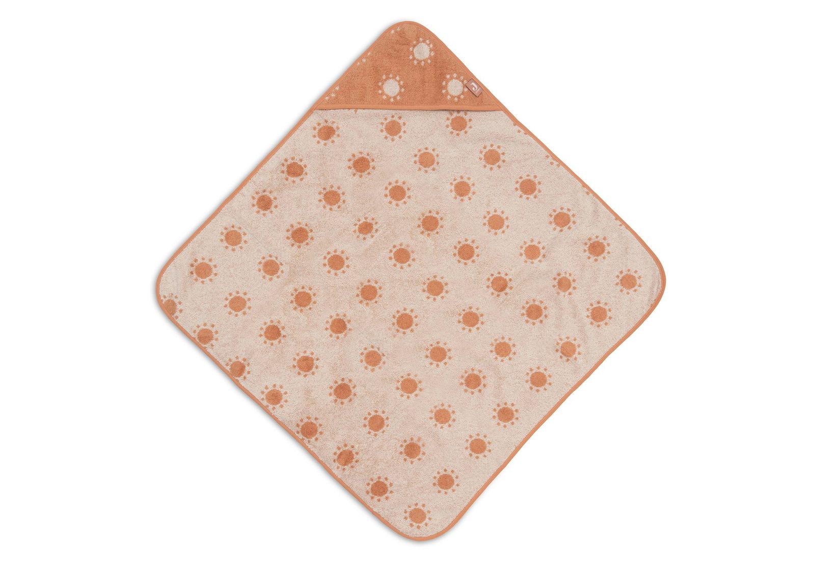 Jollein | Badcape badstof jacquard sun light terra