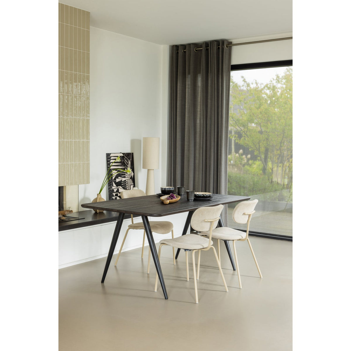 Woood | Eetkamerstoel Link zand