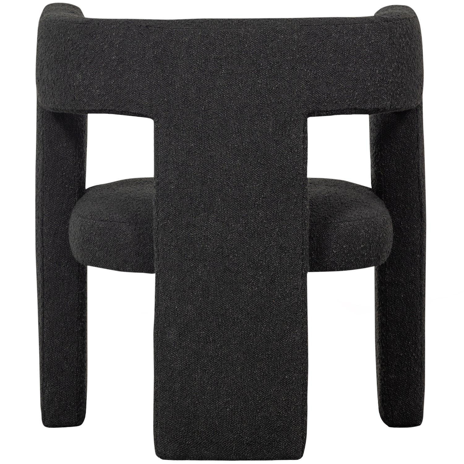Woood | Fauteuil Tiwa boucle donkergrijs
