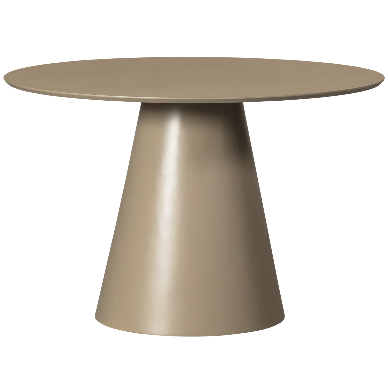 Woood | Ronde eettafel Jorre 120cm militair bruin