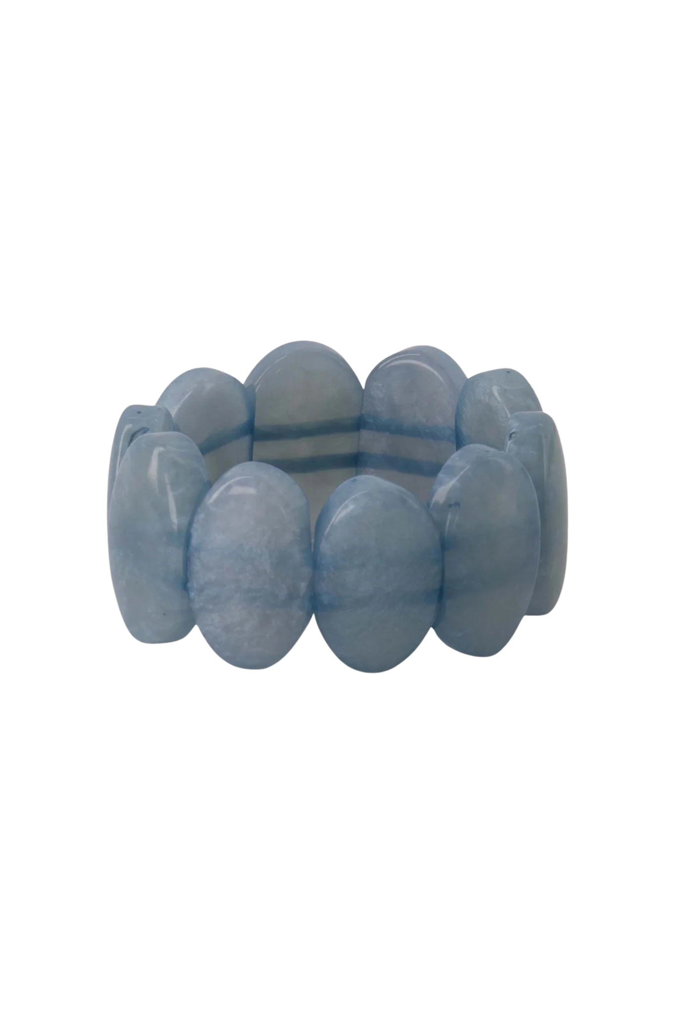 Zusss | Kralenarmband blauw