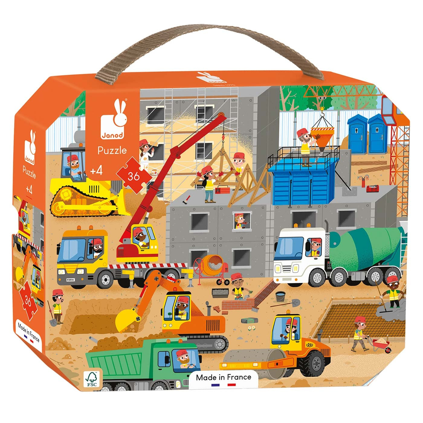 Janod | Puzzel bouwplaats