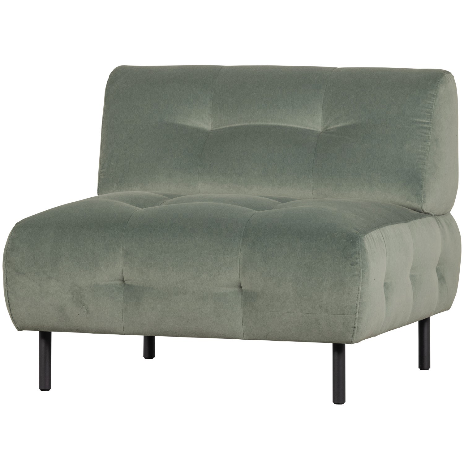 Woood | Fauteuil Lloyd velvet waterplant