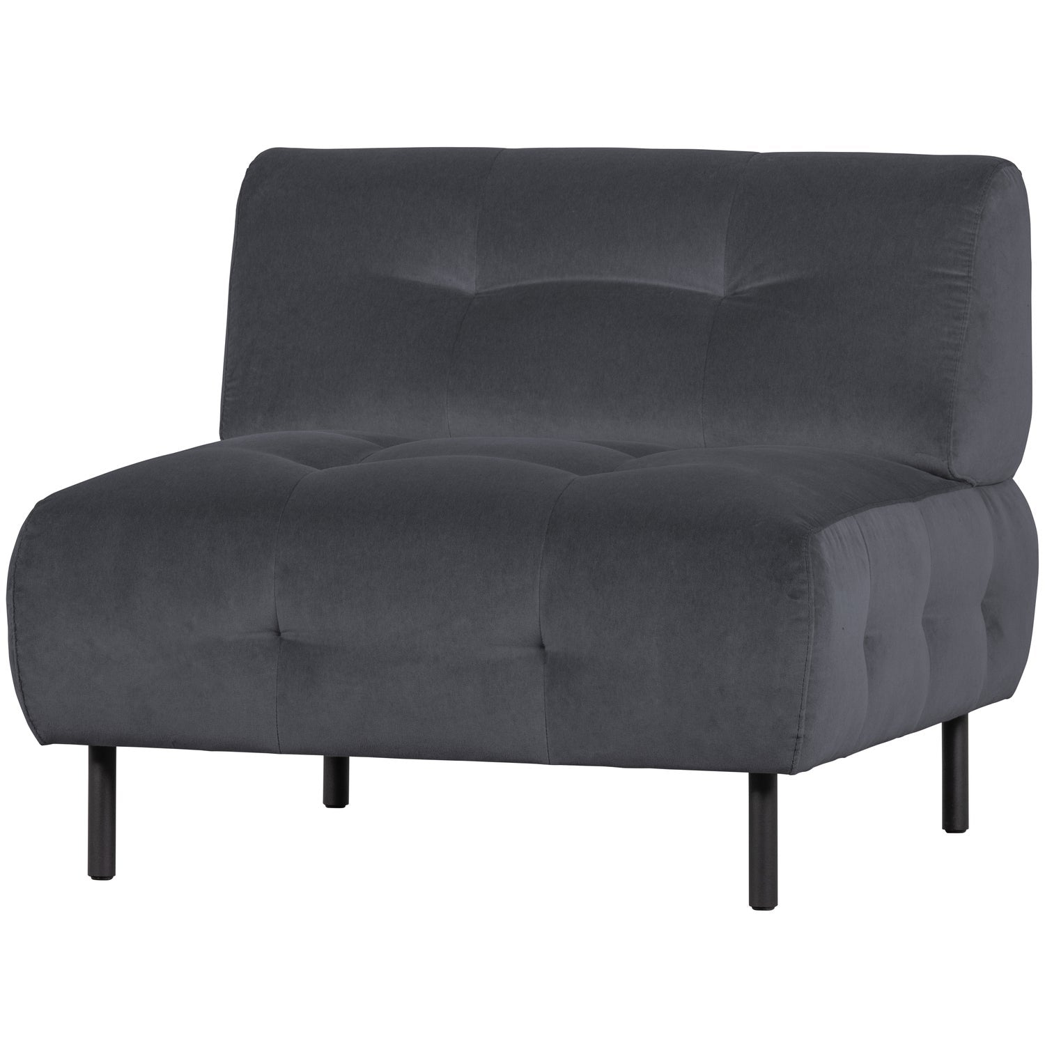 Woood | Fauteuil Lloyd velvet wolk