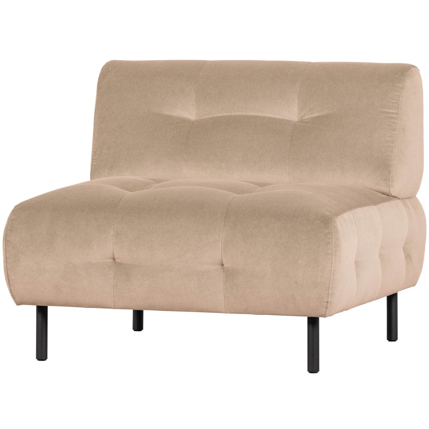 Woood | Fauteuil Lloyd velvet zeezout