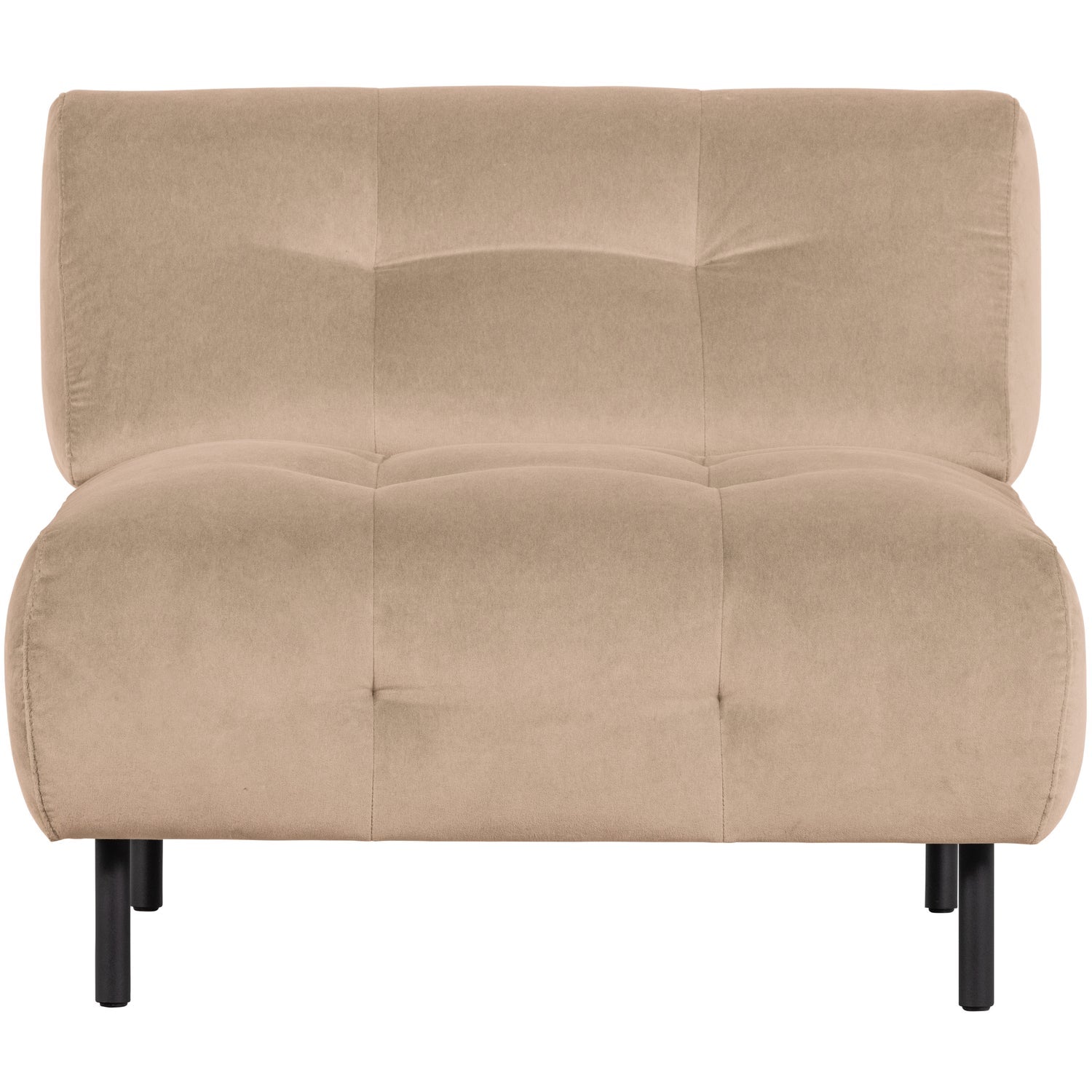 Woood | Fauteuil Lloyd velvet zeezout