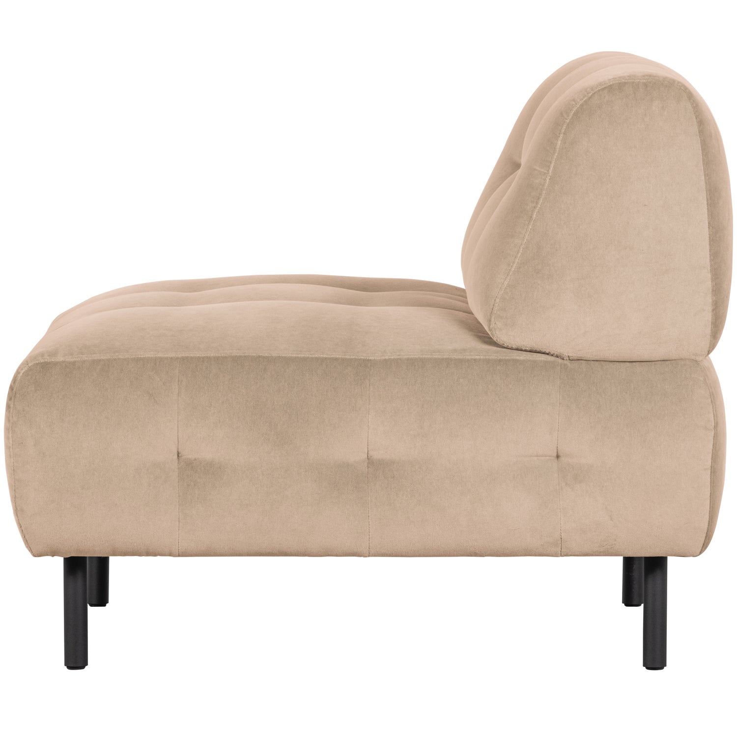 Woood | Fauteuil Lloyd velvet zeezout
