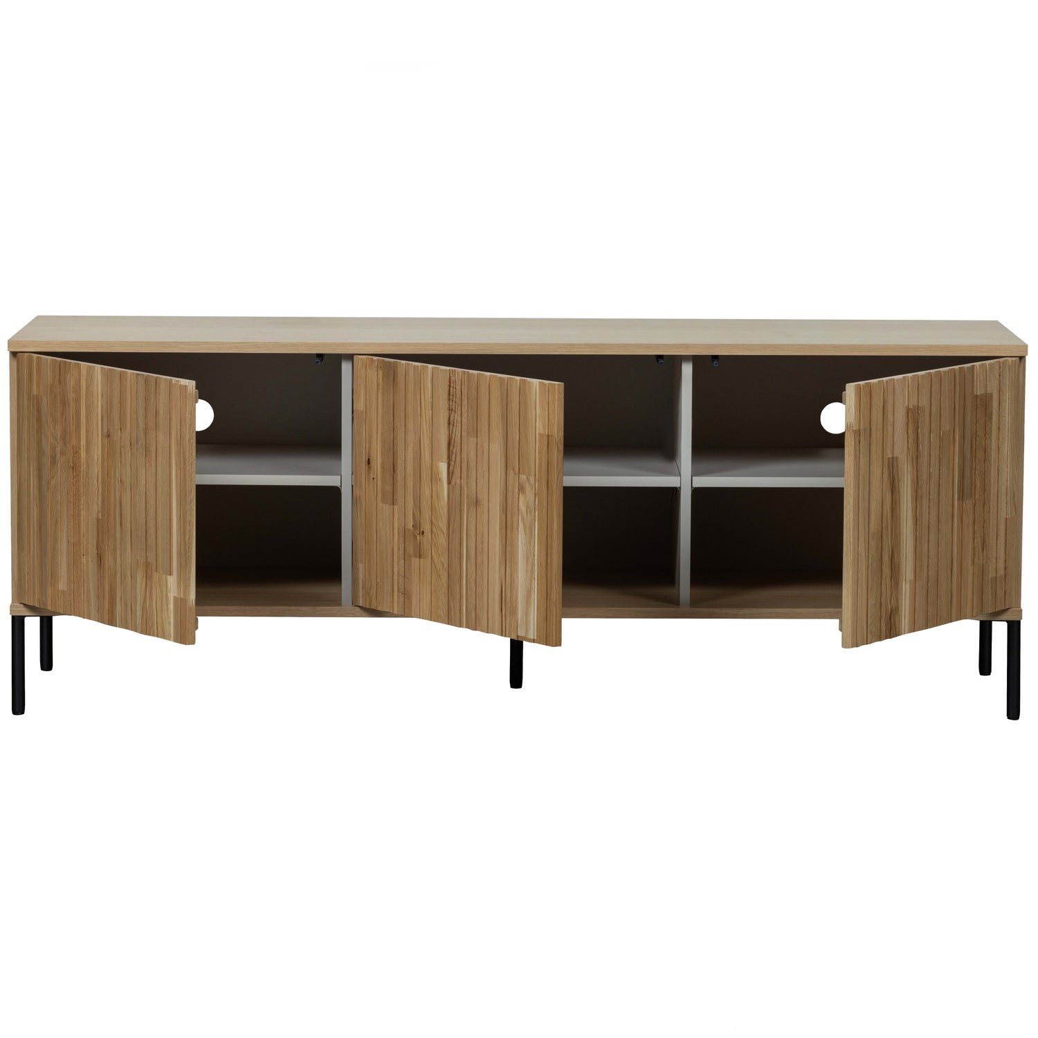 Woood | Tv meubel Gravure 150cm eiken SHOWMODEL