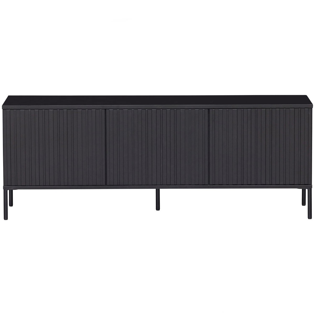 Woood | Tv meubel Gravure 150cm zwart SHOWMODEL