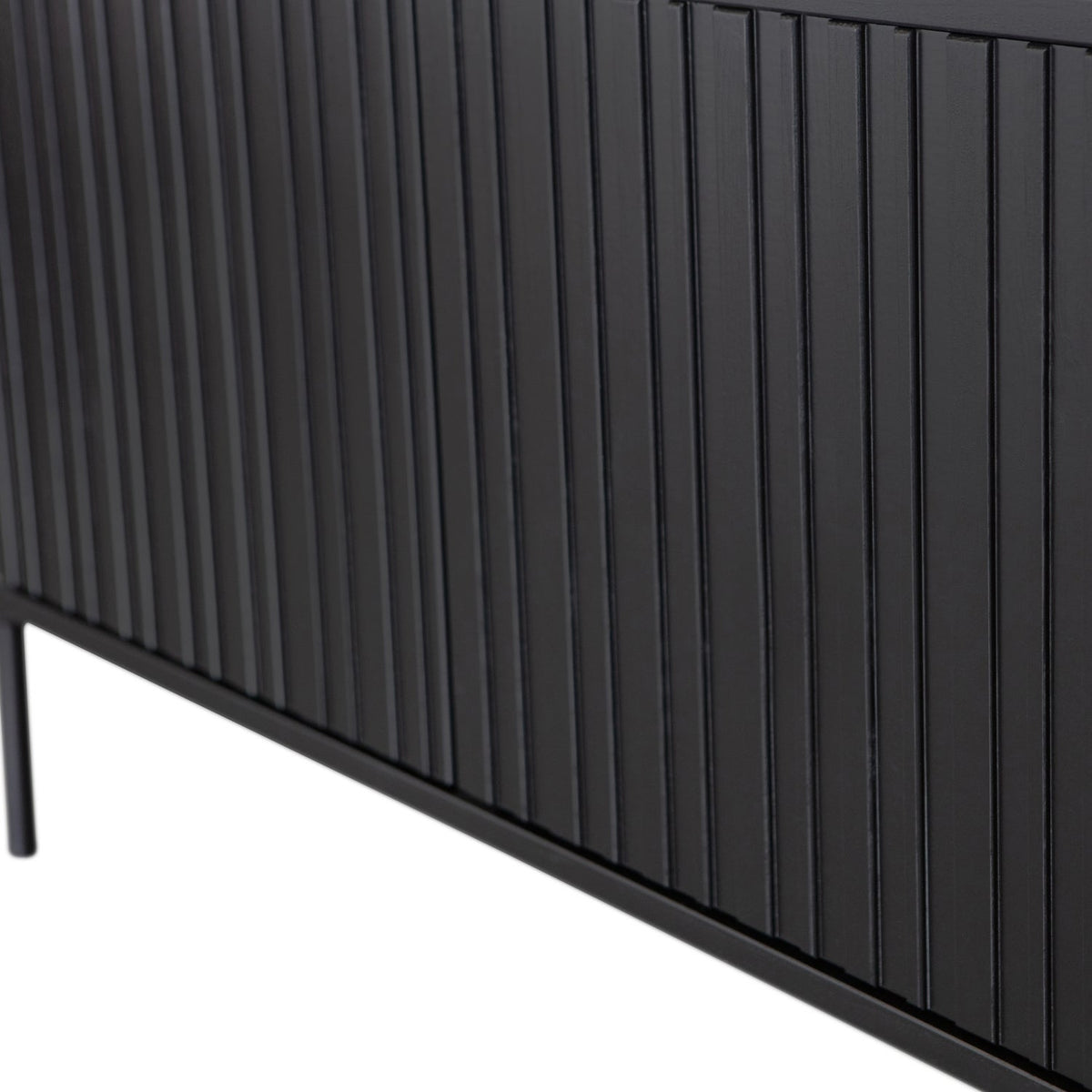 Woood | Tv meubel Gravure 150cm zwart SHOWMODEL